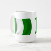 Mug Drapeau du Nigeria (Devant gauche)