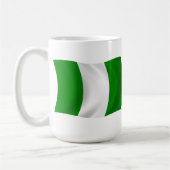 Mug Drapeau du Nigeria (Gauche)