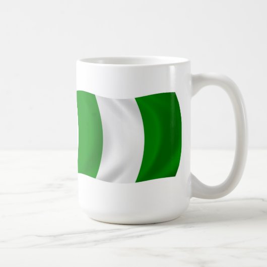 Mug Drapeau du Nigeria (Droite)