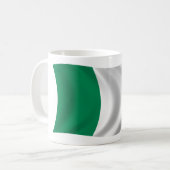 Mug Drapeau du Nigéria (Devant gauche)