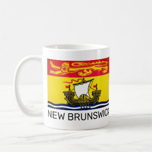 Mug Drapeau du Nouveau-Brunswick, Canada