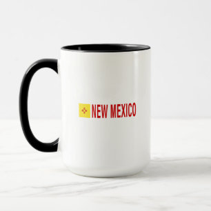 Mug Drapeau du Nouveau-Mexique Symbole des Zia