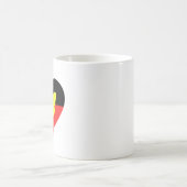 Mug Drapeau du papillon aborigène (Centre)