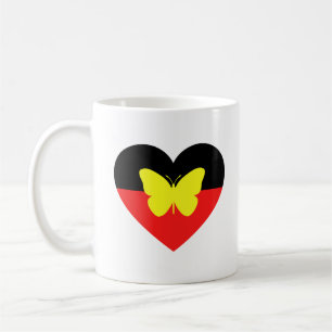 Mug Drapeau du papillon aborigène