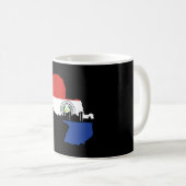 Mug Drapeau du Paraguay (Devant droit)