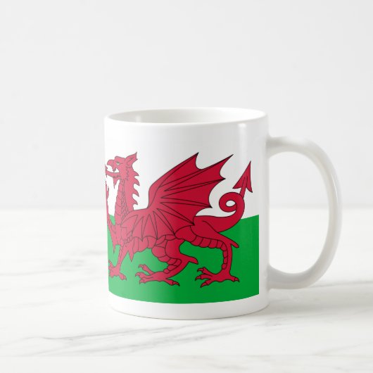 Mug Drapeau du Pays de Galles (Droite)