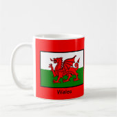 Mug Drapeau du Pays de Galles (Gauche)