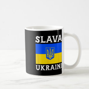 Mug Drapeau du pays Ukraine Fierté Slava Ukraini 1