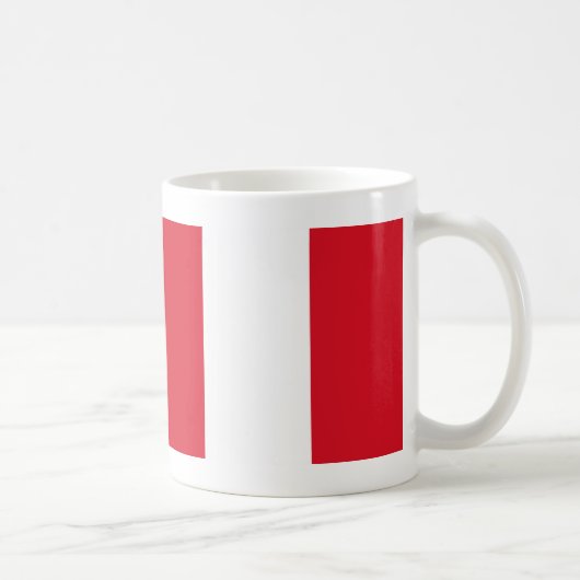 Mug Drapeau du Pérou (Droite)