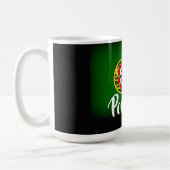 Mug Drapeau du Portugal assombri (Gauche)