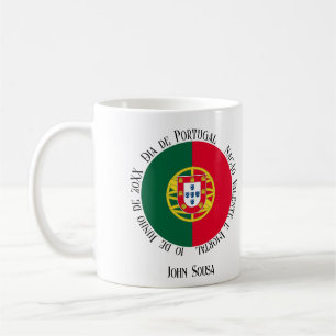 Mug Drapeau du Portugal pour jour férié au Portugal