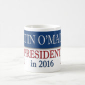 Mug Drapeau du président 2016 Etats-Unis de Martin (Centre)