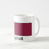 Mug Drapeau du Qatar (Devant droit)