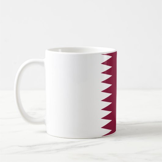 Mug Drapeau du Qatar (Gauche)