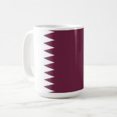 Mug Drapeau du Qatar (Devant gauche)