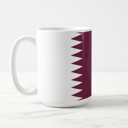 Mug Drapeau du Qatar (Gauche)