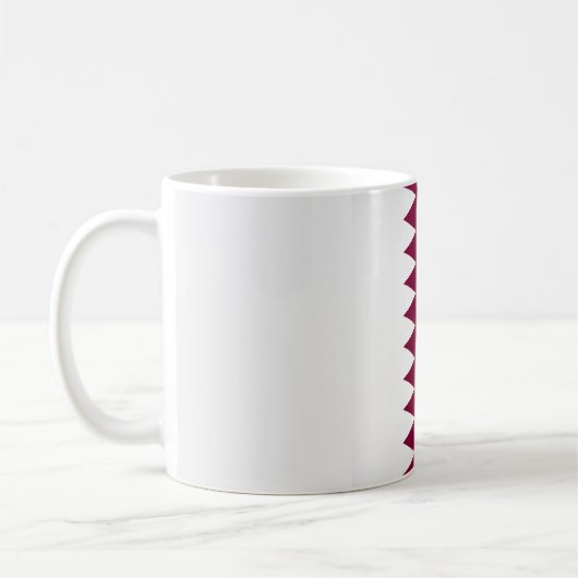Mug Drapeau du Qatar cool (Gauche)
