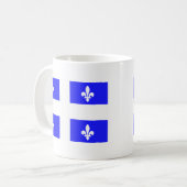 Mug Drapeau du Québec (Devant gauche)