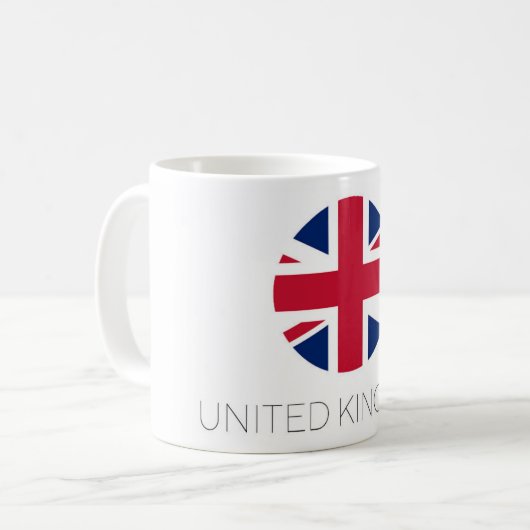 Mug Drapeau du Royaume-Uni (Devant gauche)