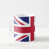 Mug Drapeau du Royaume-Uni patriotique (Devant gauche)