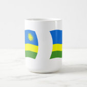 Mug Drapeau du Rwanda (Centre)