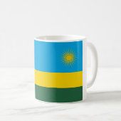 Mug Drapeau du Rwanda (Devant droit)