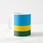 Mug Drapeau du Rwanda (Devant gauche)