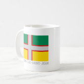 Mug Drapeau du Saguenay-Lac-Saint-Jean (QUÉBEC) (Devant gauche)