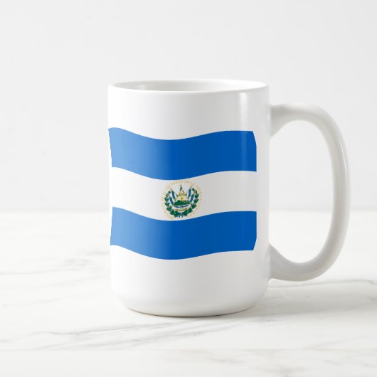 Mug Drapeau du Salvador (Droite)