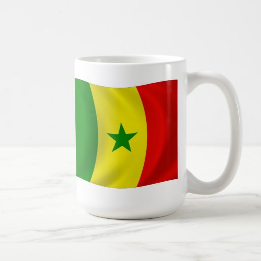 Mug Drapeau du Sénégal (Droite)