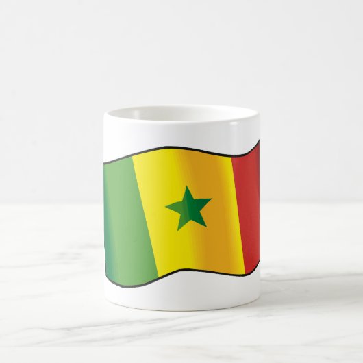 Mug Drapeau du Sénégal (Centre)