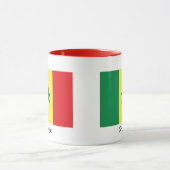 Mug Drapeau du Sénégal (Centre)