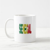 Mug drapeau du Sénégal (Gauche)