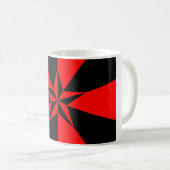 Mug Drapeau du socialisme libertaire (Devant droit)