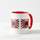 Mug Drapeau du Soleil Levant (Devant droit)