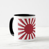 Mug Drapeau du soleil levant impérial du Japon, Edo à  (Devant gauche)