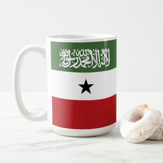 Mug Drapeau du Somaliland (Avec donut)