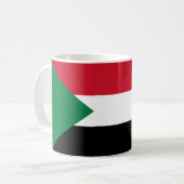 Mug Drapeau du Soudan (Devant gauche)