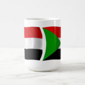 Mug Drapeau du Soudan (Centre)