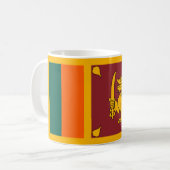 Mug Drapeau du Sri Lanka (Devant gauche)
