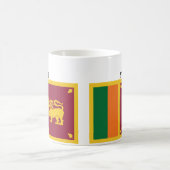 Mug Drapeau du Sri Lanka (Centre)