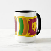 Mug Drapeau du Sri Lanka (Devant droit)