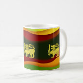 Mug Drapeau du Sri Lanka (Devant droit)