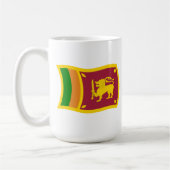 Mug Drapeau du Sri Lanka (Gauche)