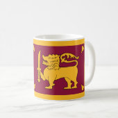Mug Drapeau du Sri Lanka (Devant droit)