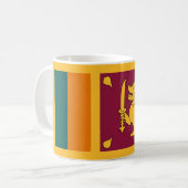 Mug Drapeau du Sri Lanka (Devant gauche)