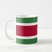 Mug Drapeau du Suriname (Gauche)