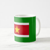 Mug Drapeau du Suriname cool (Devant droit)