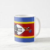 Mug Drapeau du Swaziland (Devant droit)