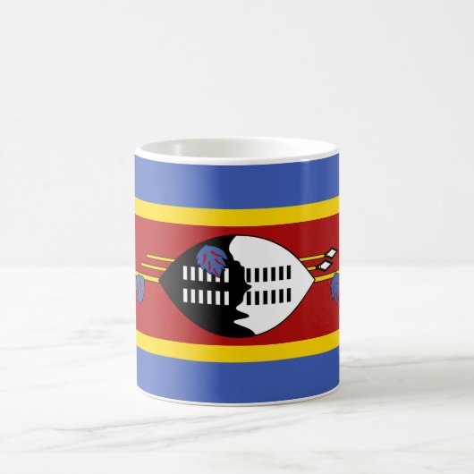 Mug Drapeau du Swaziland (Centre)